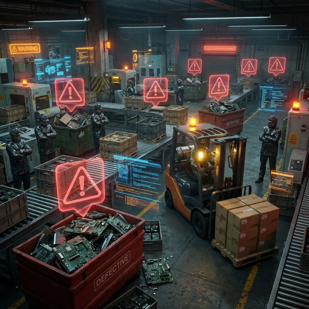 Los 7 Desperdicios del Lean Manufacturing (Ejemplos Reales 2026)