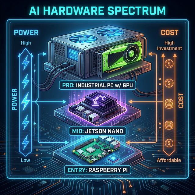 Guía de Hardware para IA Industrial: ¿Qué GPU Necesito? [Calcu...