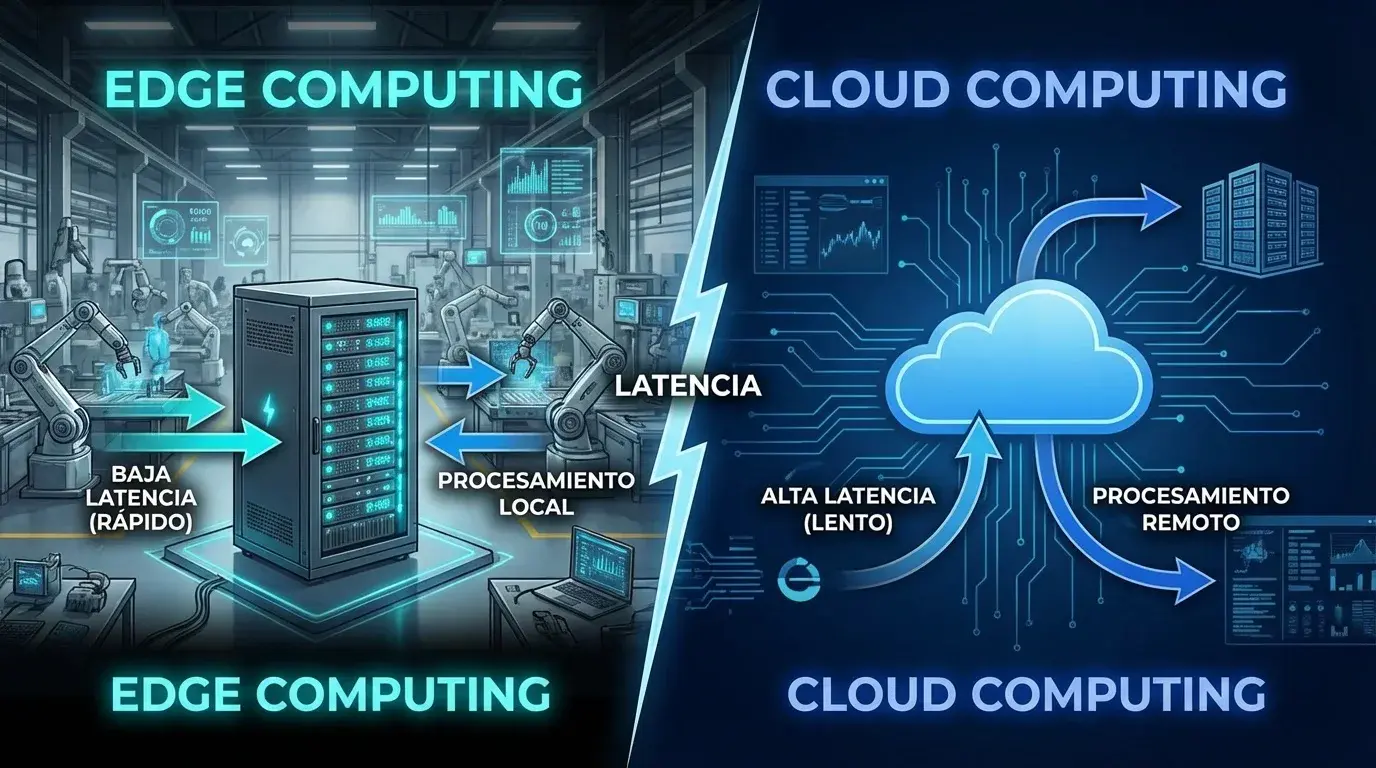 Edge Computing Industrial: Qué Es, Casos de Uso y Cómo Impleme...