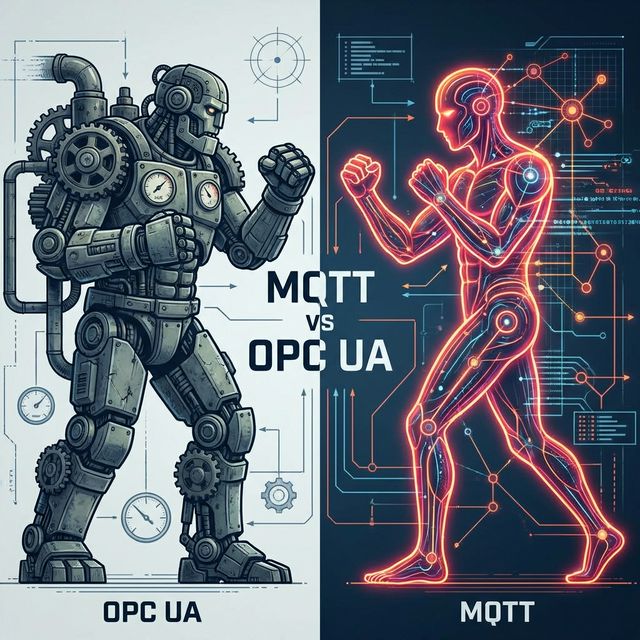 MQTT vs OPC UA: La Guía Definitiva de Protocolos IIoT [Cheat S...