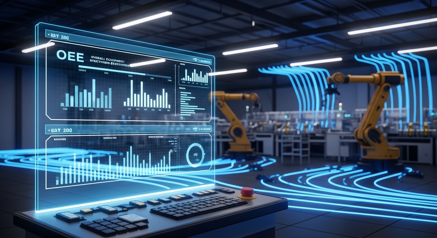Software MES: La Guía Definitiva B2B para Automatizar el OEE y...